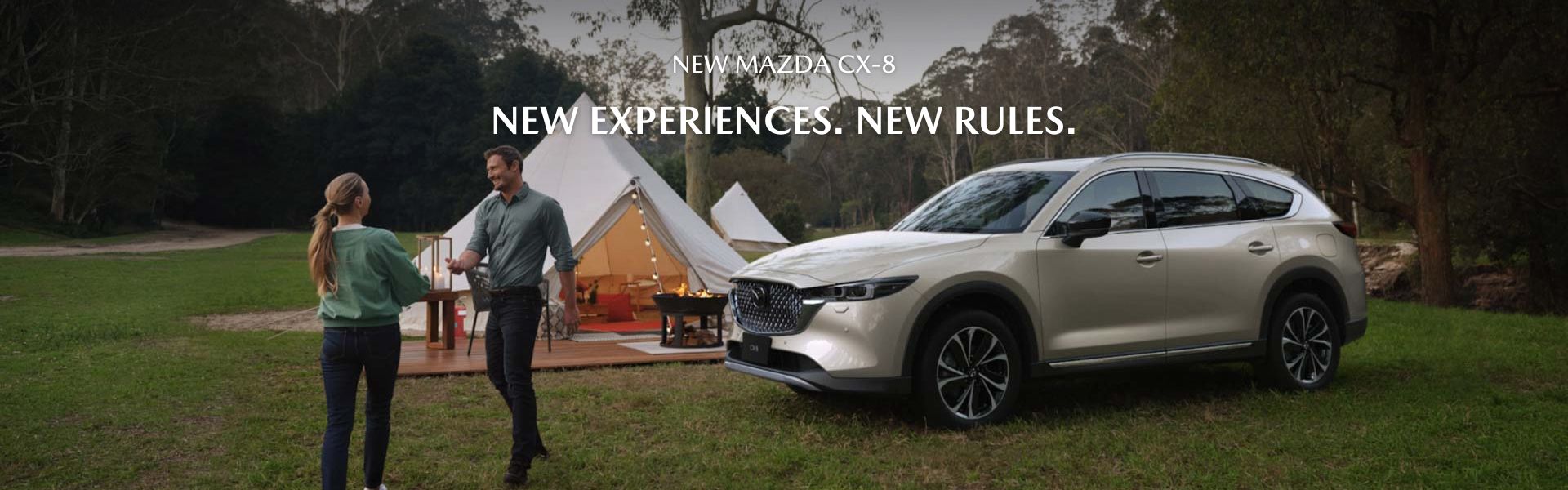 NEW EXPERIENCES. NEW RULES.