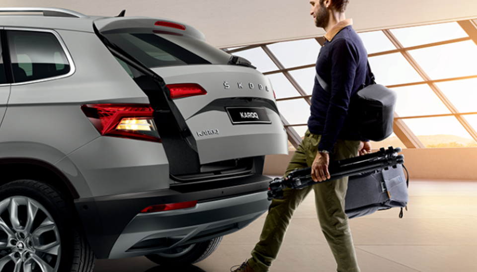 Karoq Automatic Tailgate Opening with Virtual Pedal