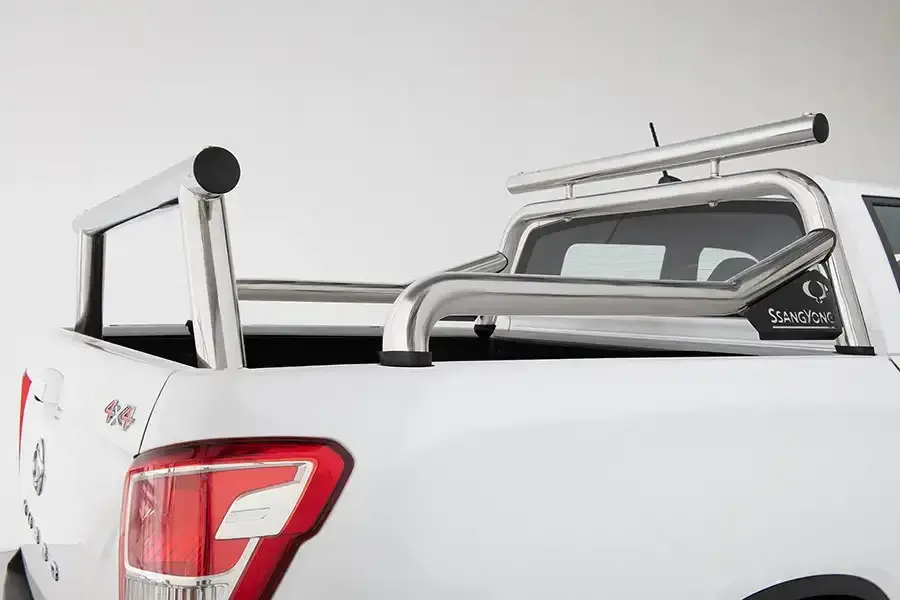 Musso Sports Bar and Ladder Rack Kit - Polished (SWB)