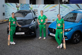 The Melbourne Stars will drive into the next three Big Bash seasons with the support of Official Vehicle Partner MG Motor.