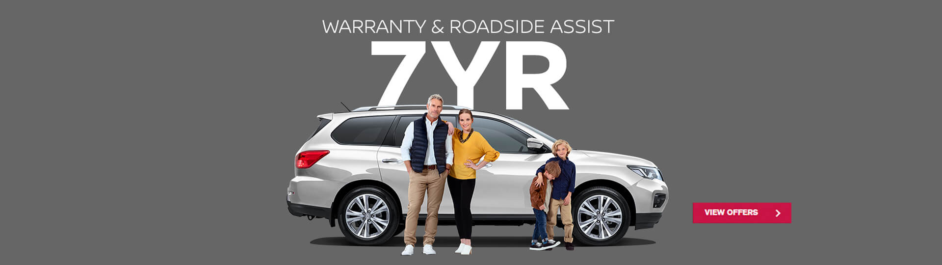 Nissan Pathfinder - 7 Year Warranty and Roadside Assist on selected models