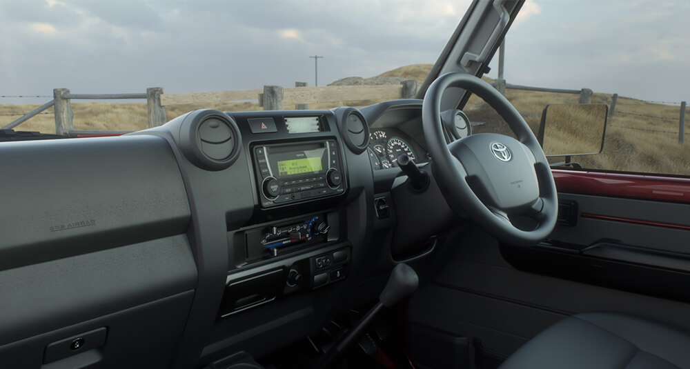 LandCruiser 70 Tough with a tender heart