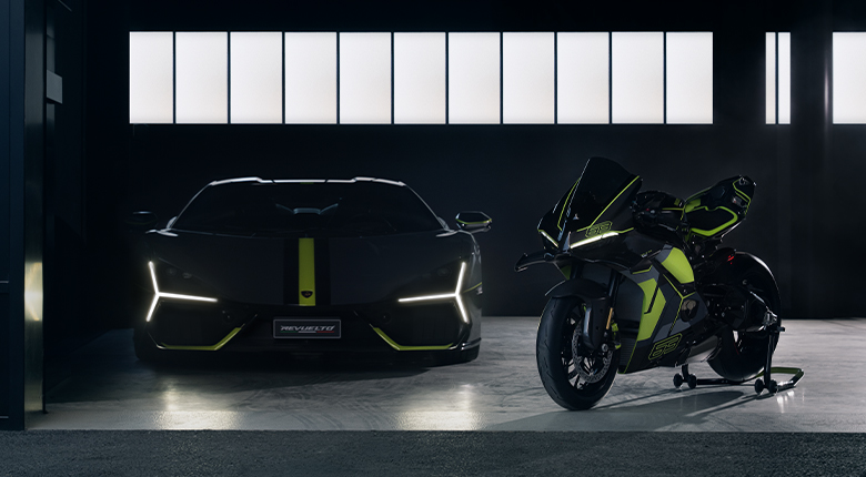 New Ducati Panigale V4 Lamborghini Image