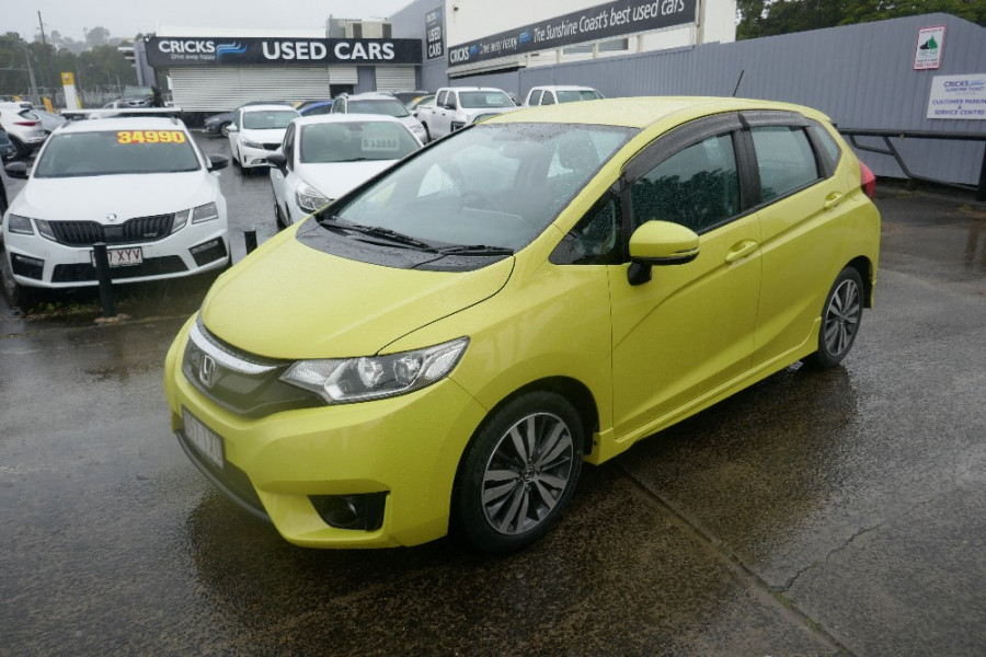 Honda Jazz Yellow Green