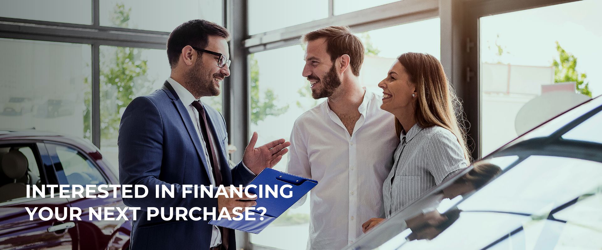 Interested in finance for your next purchase