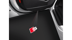 Entry LED, S logo, for vehicles with LED entry lights
