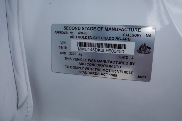 2019 MY20 Holden Colorado RG LS Crew Cab Chassis Image 4