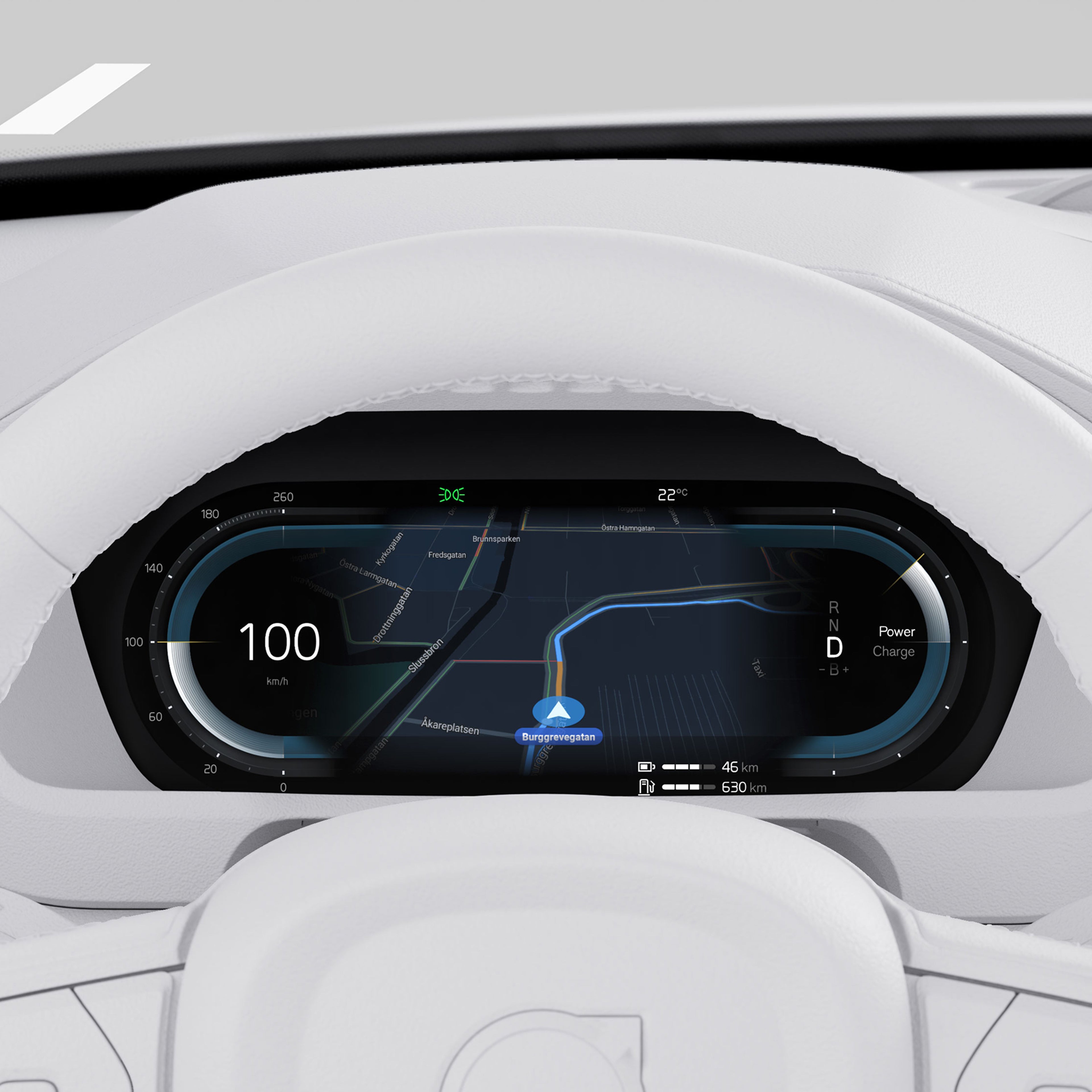 12.3-inch driver display Image