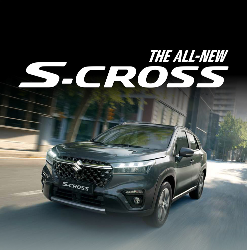 The all-new S-CROSS is coming soon