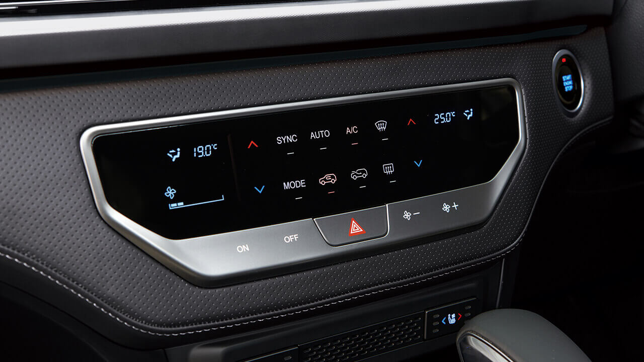 Dual zone automatic climate control Image