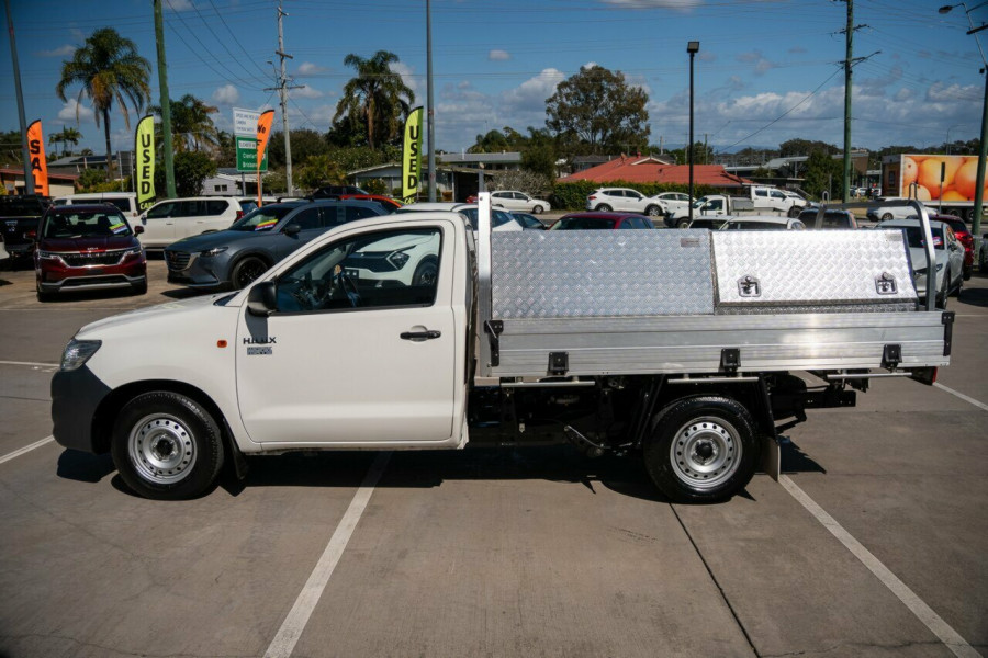 2015 MY14 Toyota HiLux WorkMate Single Cab Chassis Image 4