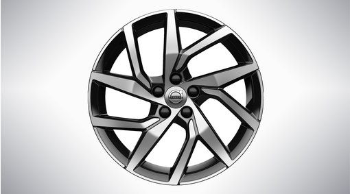 18" 5-Y Spoke Black Diamond Cut - 1037