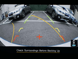 Rear View Reverse Camera Image