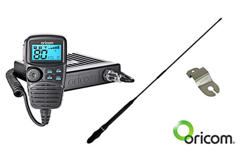 UHF CB Radio with Antenna plus bracket for Fender Mount