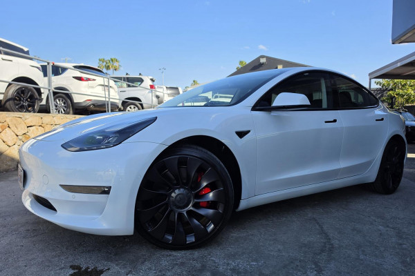 2021 Tesla Model 3  Performance Sedan Image 1