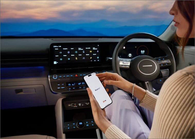 BluelinkTM puts the future at your fingertips Image