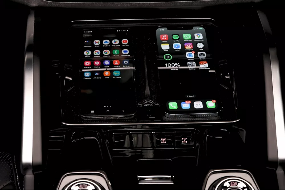 DUAL WIRELESS PHONE CHARGES Image