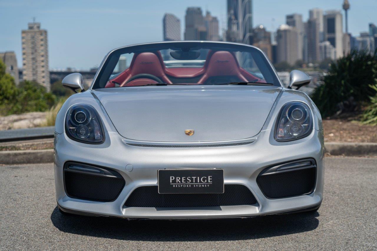 2016 Porsche Boxster Spyder Convertible Image 6