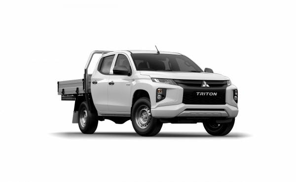 2020 MY21 Mitsubishi Triton MR GLX Double Cab Chassis 4WD Cab chassis