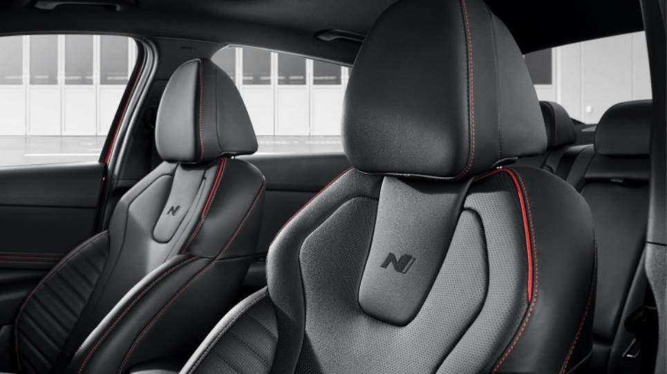 N Line sports seats. Image