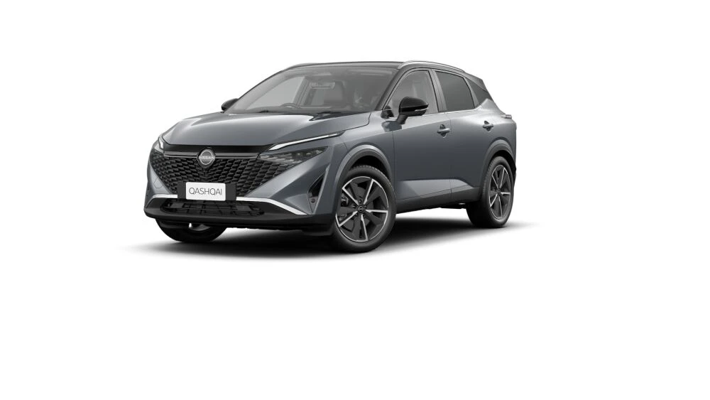 Two-Tone Ceramic Grey and Black Onyx Roof