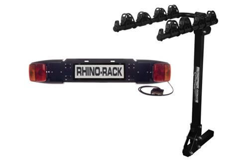 <img src="Bike Carrier - Hitch Receiver & No. plate frame - Rhino-Rack