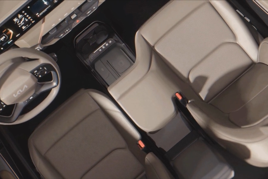 Integrated centre console cover<sup>I</sup>