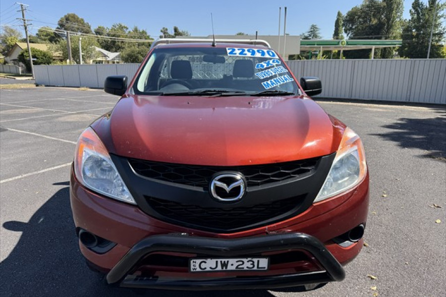2012 Mazda BT-50 UP XT Single Cab Chassis Image 12