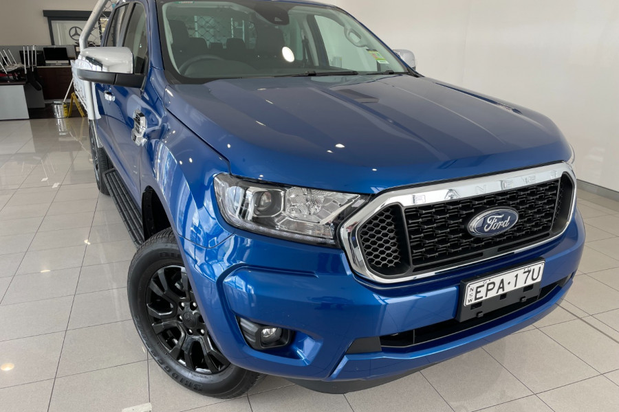 2021 MY21.25 Ford Ranger PX MkIII XLT Cab chassis Image 1