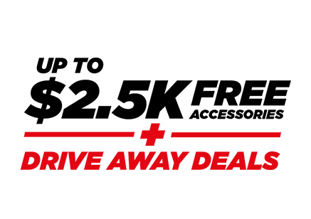 SAVE BIG WITH FREE ACCESSORIES<sup>1</sup>