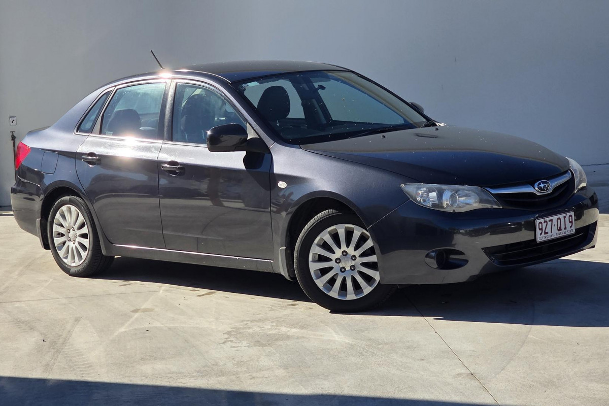 2010 MY11 Subaru Impreza G3 R Sedan