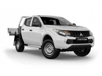 Mitsubishi Triton GLX Double Cab Chassis 4WD MQ