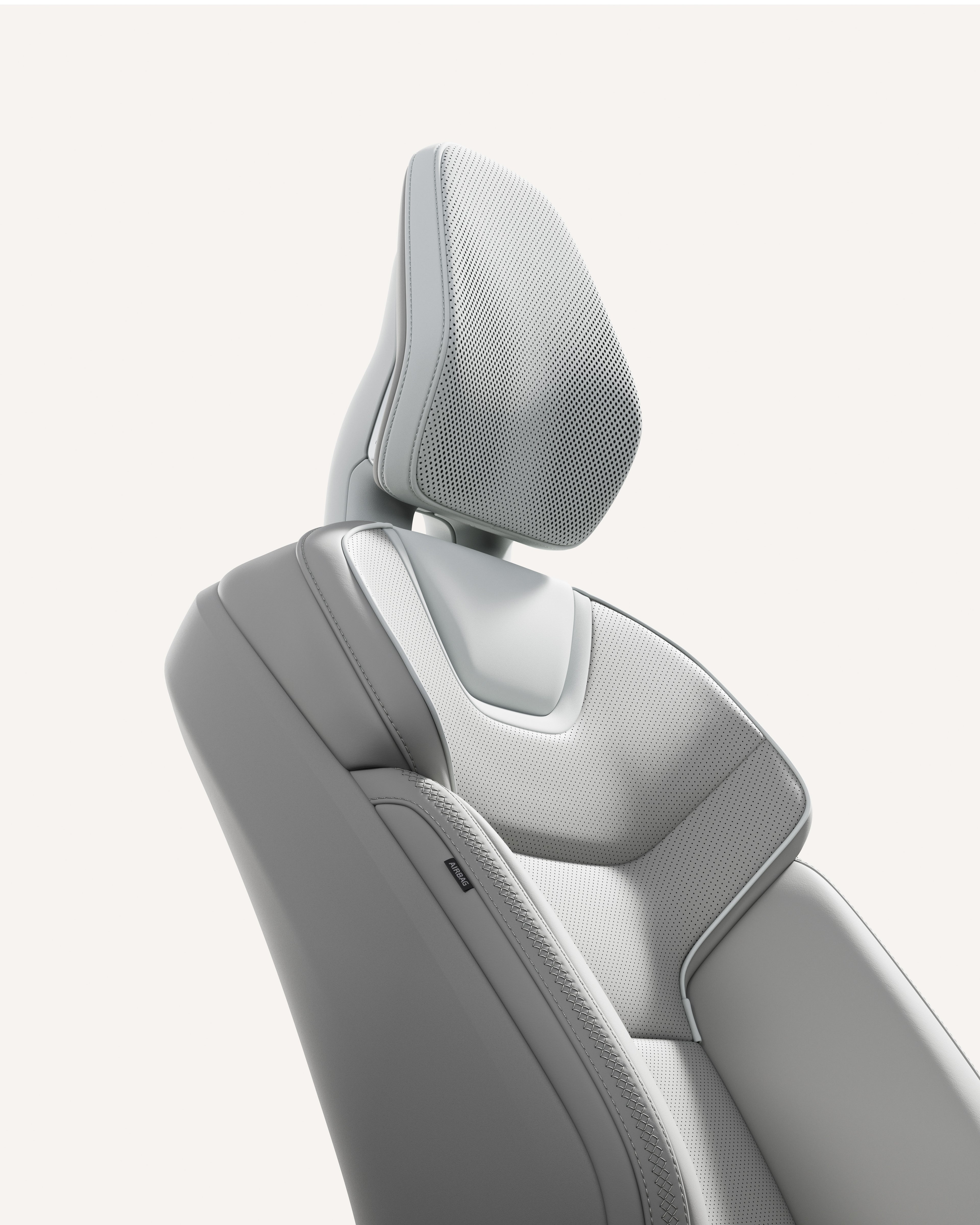 Ergonomic front seats