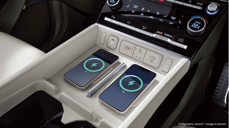 Dual wireless charging pads Image