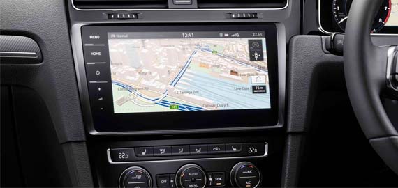 Golf Wagon Everything on one screen