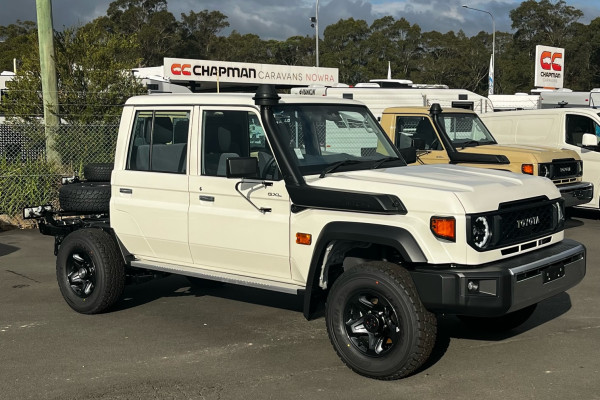 2025 MYon Toyota LandCruiser GDJL79R (Cab Chassis) GXL Double-Cab Cab-Chassis