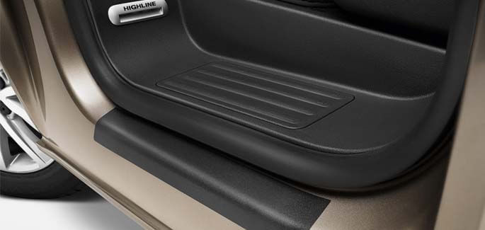 Door sill protection film