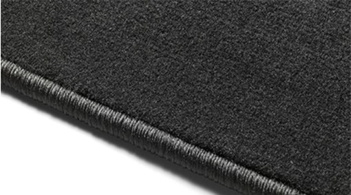 Textile interior cabin floor mats