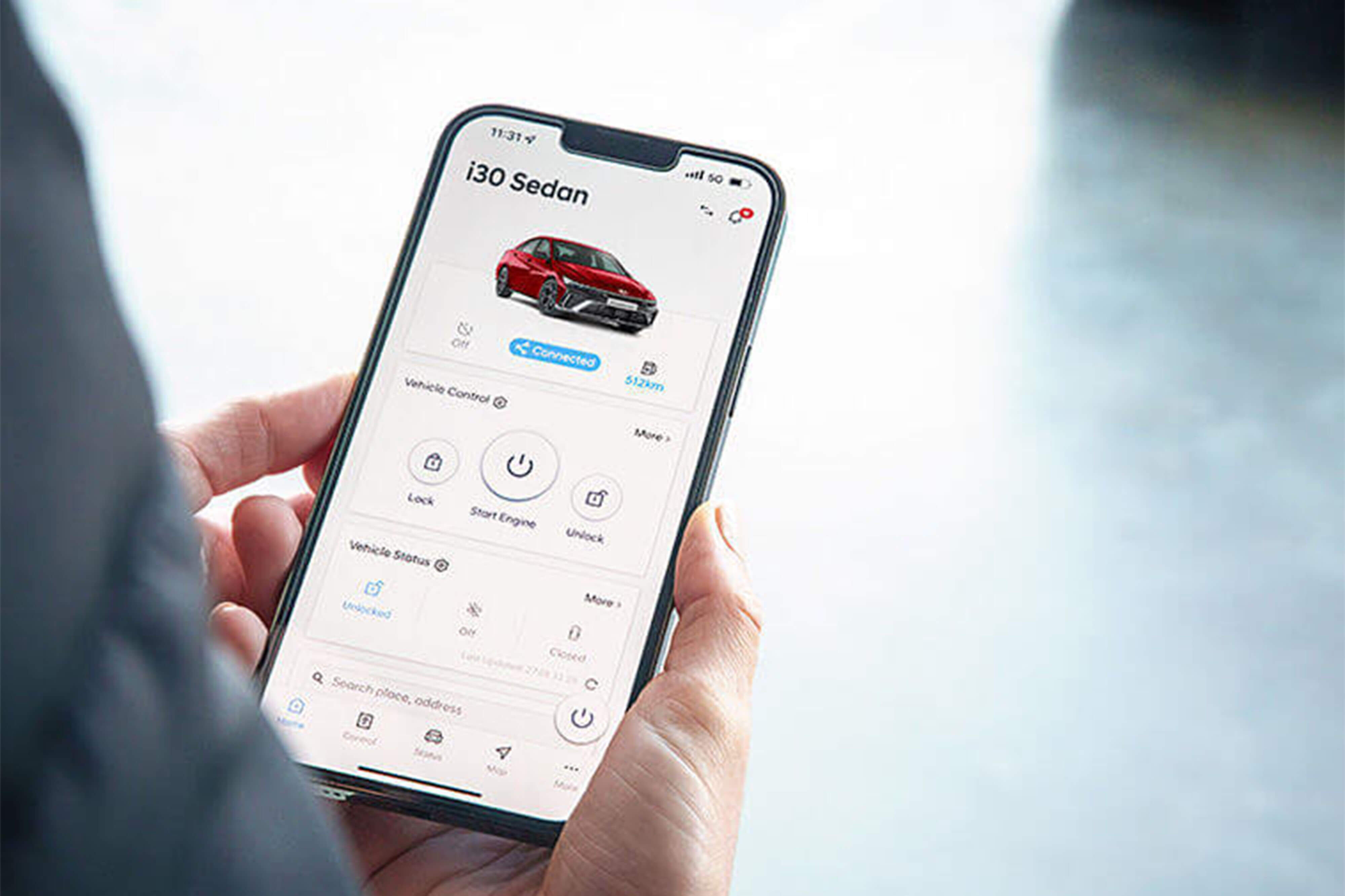 Bluelink™<sup>[P2]</sup> connected car services.