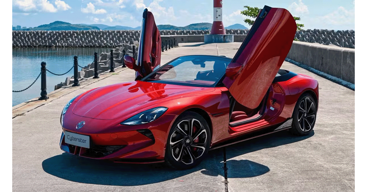 Introducing the All-Electric MG Cyberster: The Future of Convertible Driving