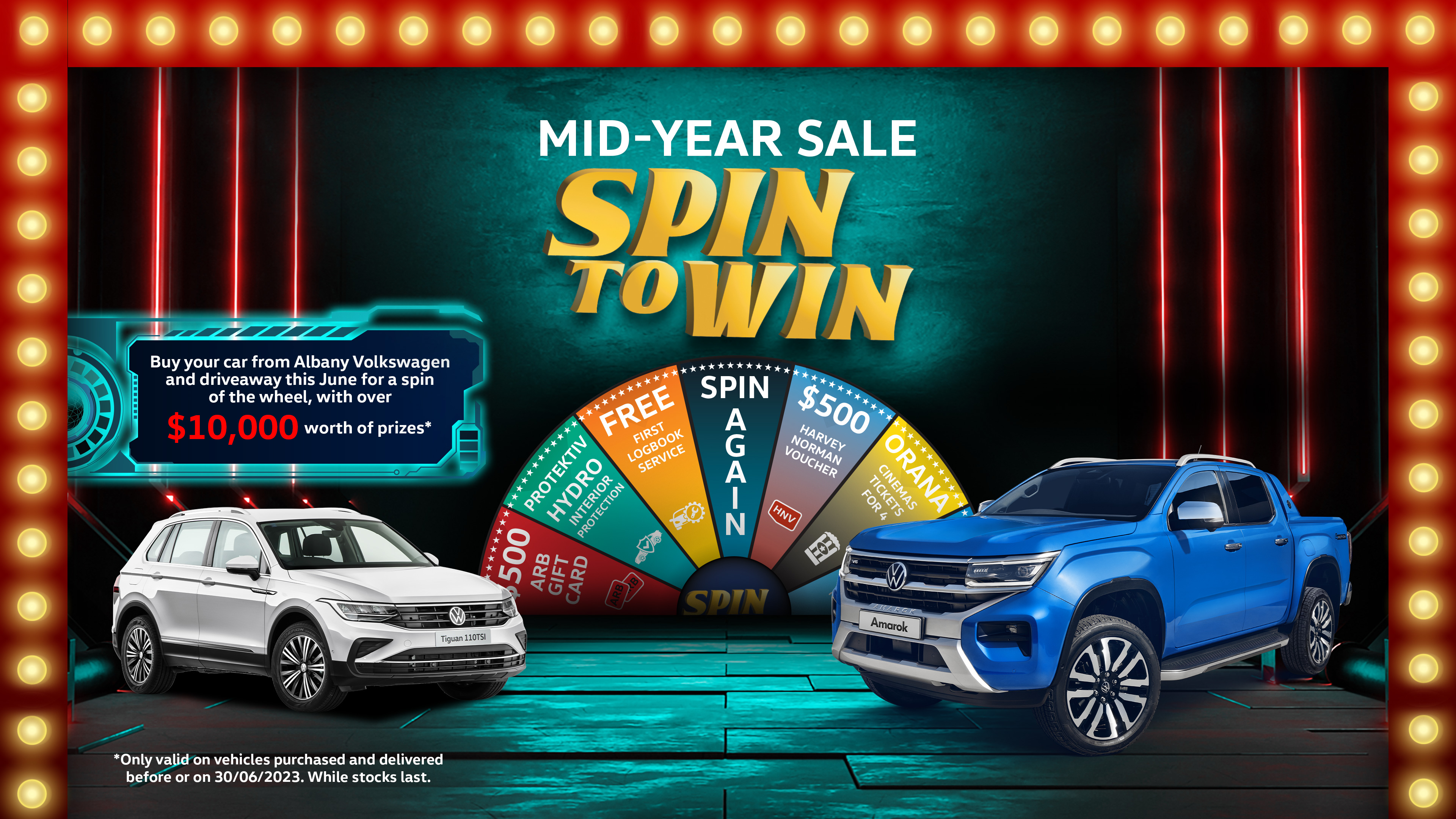Spin to Win This June at Albany Volkswagen  