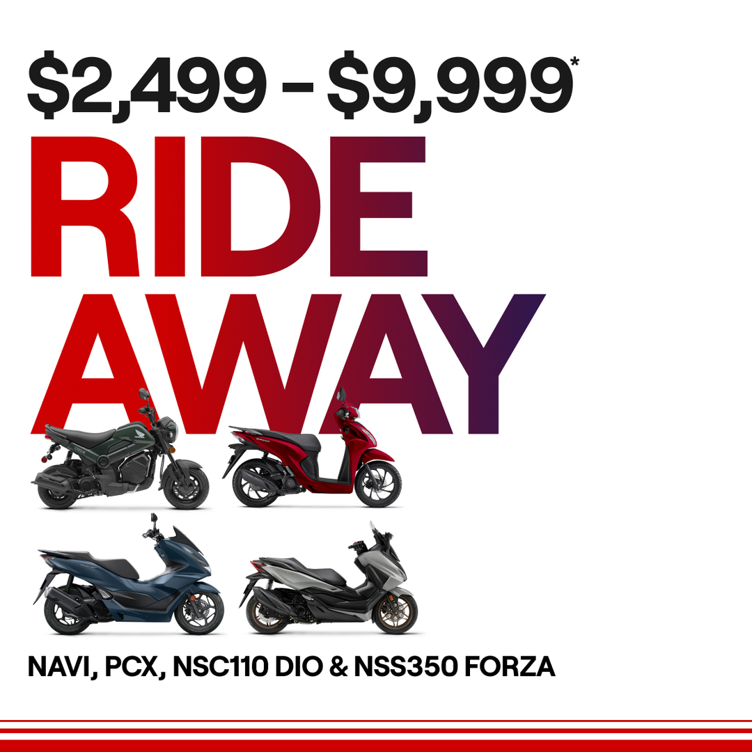Scooter Ride Away
