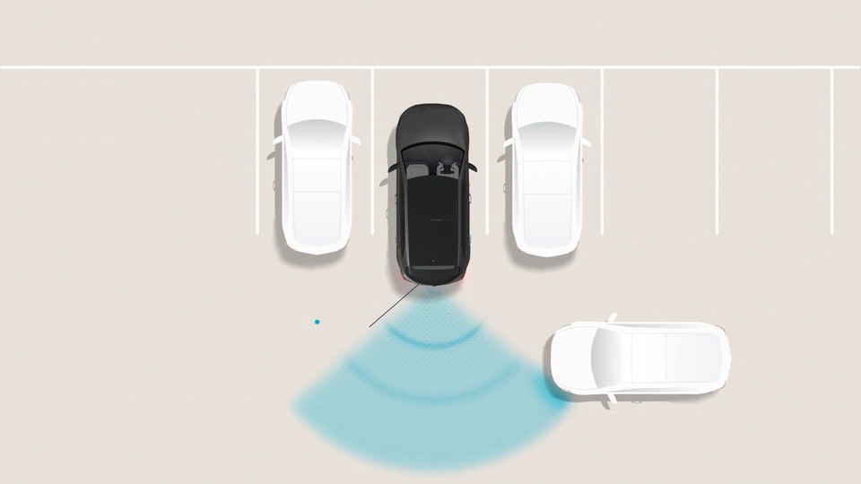Rear Cross-Traffic Collision-Avoidance Assist (RCCA) Image