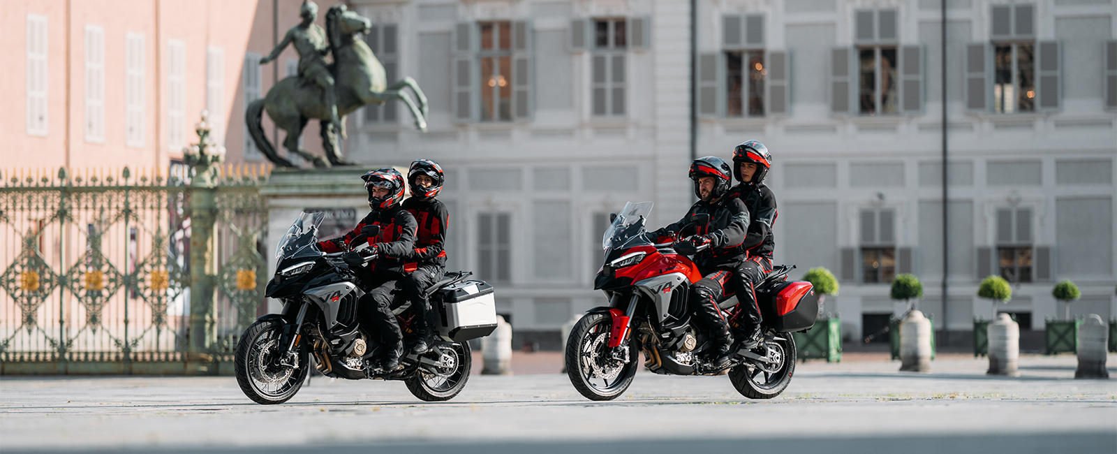 Improved riding precision, even under full load. Image