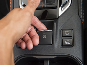 Easy to use parking brake Image