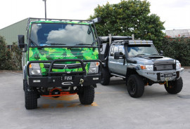 2019 Fuso Canter 4X4 CREW CAB TOY HAULER Toy hauler