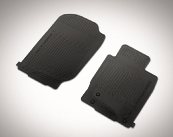 Rubber mat set - front and rear