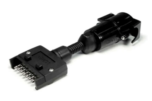 <img src="Towing - plug adaptor - 7 pin flat to 7 pin round