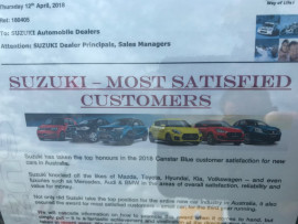 2018 Suzuki Swift AZ GL Hatchback