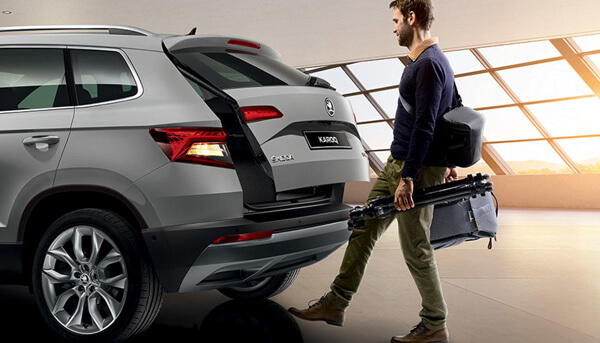 Karoq Automatic Tailgate Opening with Virtual Pedal